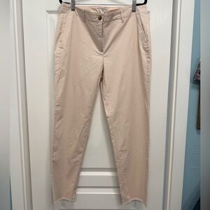 J. Jill Light Blush Stretch Chinos, Size 10 Tall- NWT